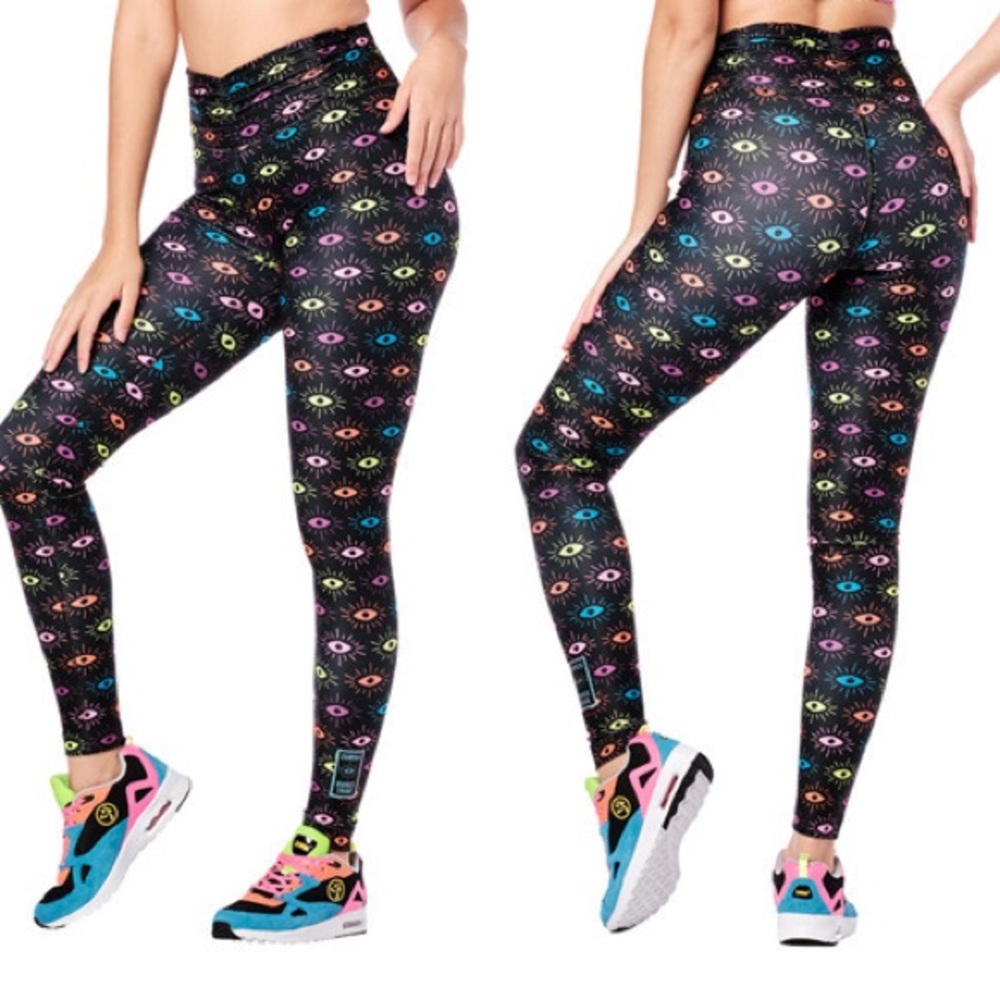 Zumba High Waisted Ruched Legging